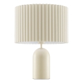 Brilliant - Tischlampe VELIN 1xE27/20W/230V cremefarben