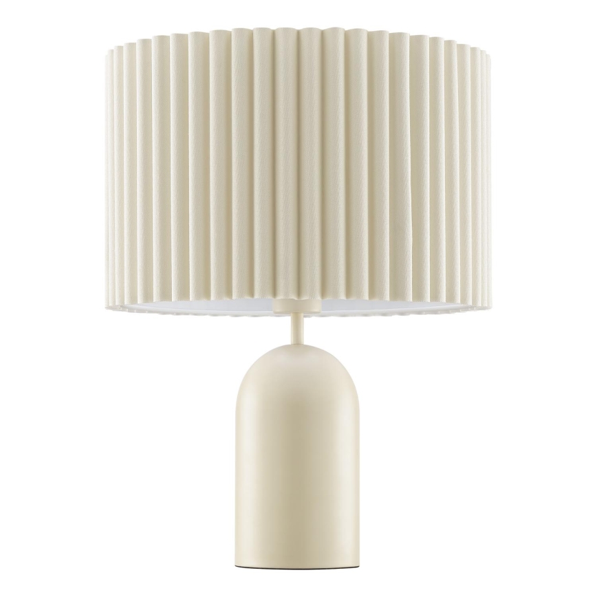 Brilliant - Tischlampe VELIN 1xE27/20W/230V cremefarben