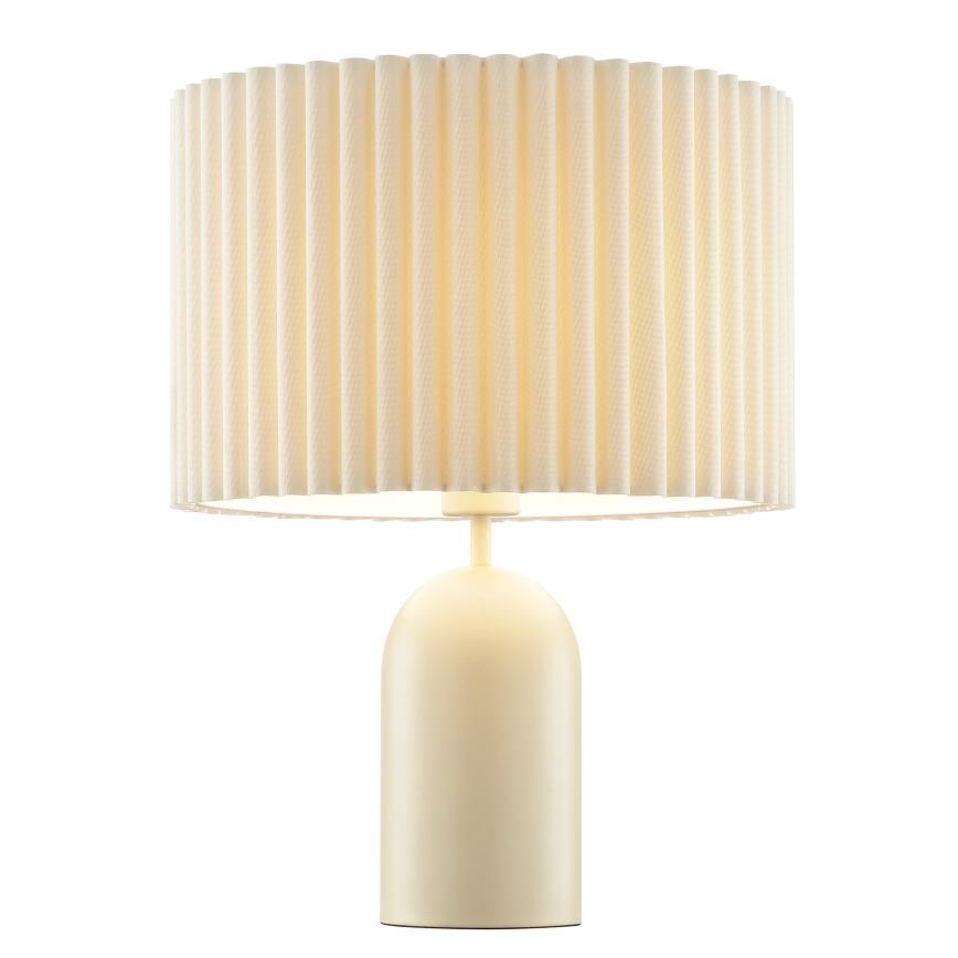 Brilliant - Tischlampe VELIN 1xE27/20W/230V cremefarben