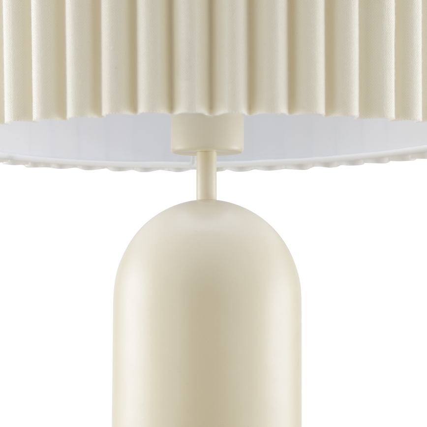 Brilliant - Tischlampe VELIN 1xE27/20W/230V cremefarben