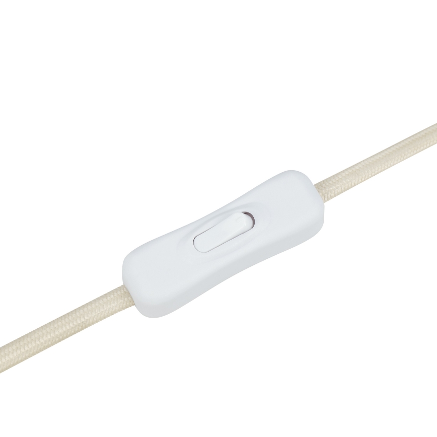 Brilliant - Tischlampe VELIN 1xE27/20W/230V cremefarben