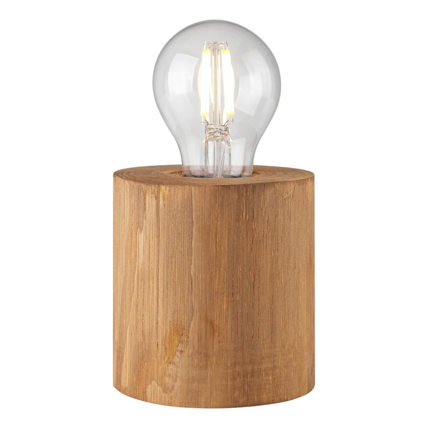 Brilliant - Tischlampe WOODRA 1xE27/20W/230V Kiefer