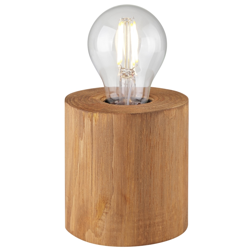 Brilliant - Tischlampe WOODRA 1xE27/20W/230V Kiefer