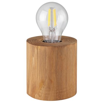 Brilliant - Tischlampe WOODRA 1xE27/20W/230V Kiefer