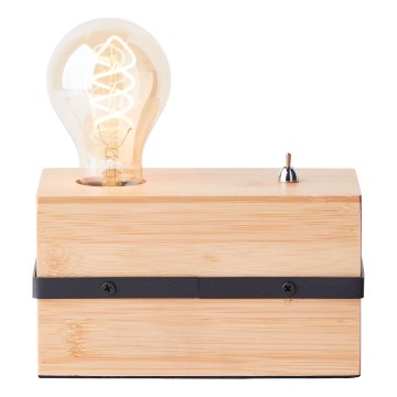 Brilliant - Tischleuchte BENNY 1xE27/40W/230V Bambus