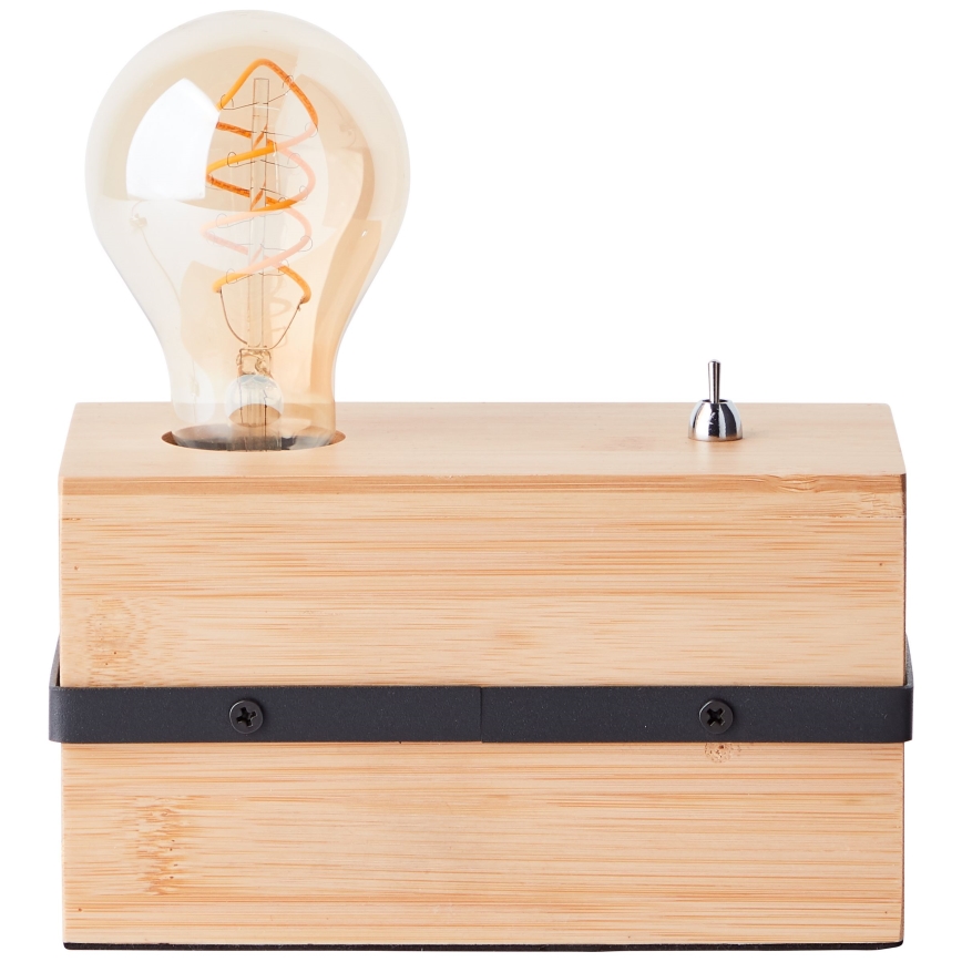 Brilliant - Tischleuchte BENNY 1xE27/40W/230V Bambus