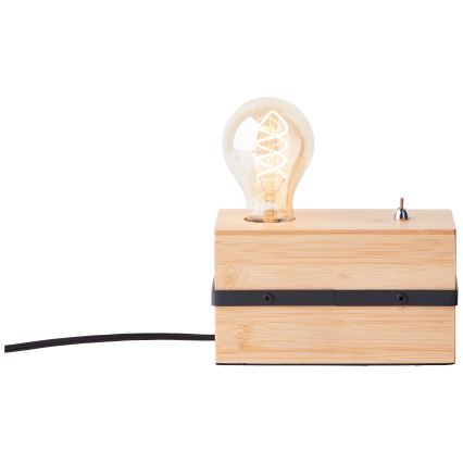 Brilliant - Tischleuchte BENNY 1xE27/40W/230V Bambus