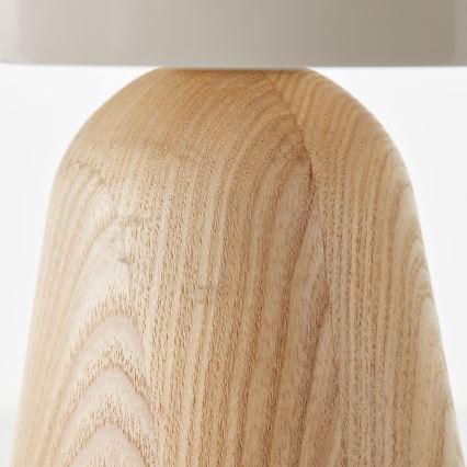 Brilliant - Tischleuchte NALAM 1xE14/40W/230V beige/Esche - FSC-zertifiziert
