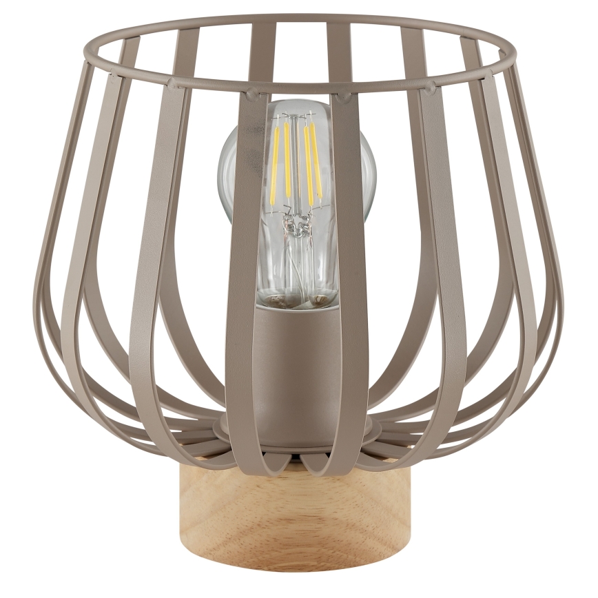 Brilliant - Tischleuchte NORDIC CAGE 1xE27/20W/230V beige
