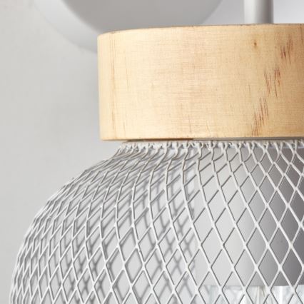 Brilliant - Wandleuchte GIADA 1xE27/40W/230V grau