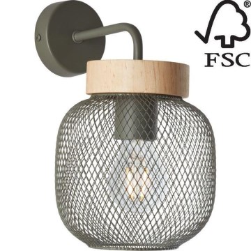 Brilliant - Wandleuchte GIADA 1xE27/40W/230V grün - FSC -zertifiziert