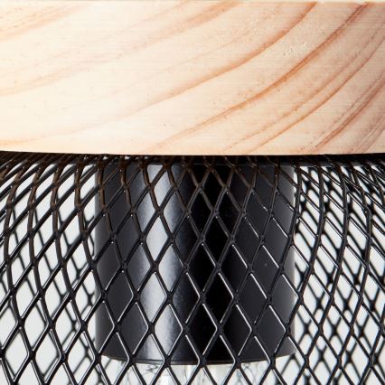 Brilliant - Wandleuchte GIADA 1xE27/40W/230V schwarz