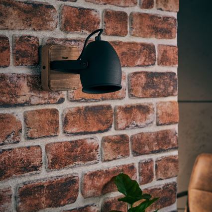 Brilliant - Wandspot CROWTON 1xGU10/6W/230V Kiefer