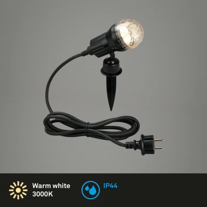 Brilo 3078-015 - LED-Auβenleuchte TERRA 1xGU10/3W/230V IP44