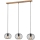 Brilo 4037-035 - Hängeleuchte an Kabel, 3xE27/40W/230V