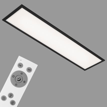 Brilo - Dimmbare LED-Deckenleuchte PIATTO LED/24W/230V 3000-6500K 100x25 cm + Fernbedienung