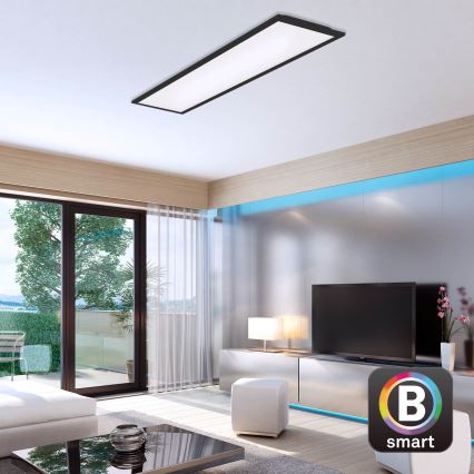 Brilo - Dimmbare LED-Deckenleuchte PIATTO LED/28W/230V 3000-6500K Wi-Fi Tuya + Fernbedienung