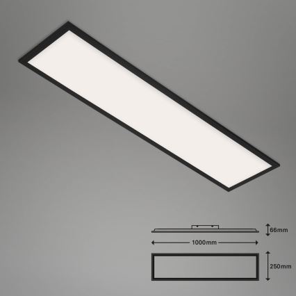 Brilo - Dimmbare LED-Deckenleuchte PIATTO LED/28W/230V 3000-6500K Wi-Fi Tuya + Fernbedienung