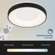 Brilo - Dimmbare LED-Deckenleuchte RONDO LED/36W/230V 3000-6500K + Fernbedienung