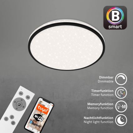 Brilo - Dimmbare LED-Deckenleuchte STARRY SKY LED/24W/230V 3000-6500K Wi-Fi Tuya + Fernbedienung