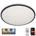 Brilo - Dimmbare LED-Deckenleuchte STARRY SKY LED/42W/230V 3000-6500K Wi-Fi Tuya + Fernbedienung