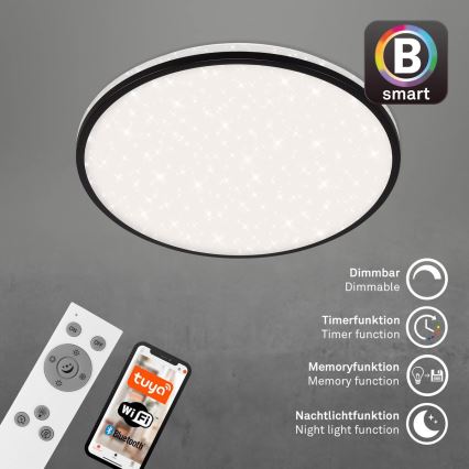 Brilo - Dimmbare LED-Deckenleuchte STARRY SKY LED/42W/230V 3000-6500K Wi-Fi Tuya + Fernbedienung