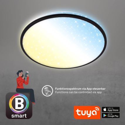 Brilo - Dimmbare LED-Deckenleuchte STARRY SKY LED/42W/230V 3000-6500K Wi-Fi Tuya + Fernbedienung