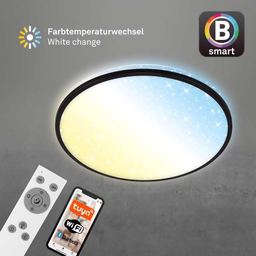 Brilo - Dimmbare LED-Deckenleuchte STARRY SKY LED/42W/230V 3000-6500K Wi-Fi Tuya + Fernbedienung