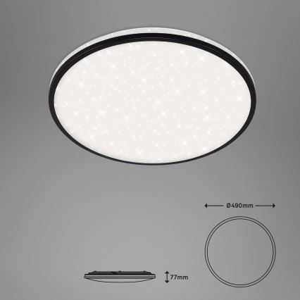 Brilo - Dimmbare LED-Deckenleuchte STARRY SKY LED/42W/230V 3000-6500K Wi-Fi Tuya + Fernbedienung