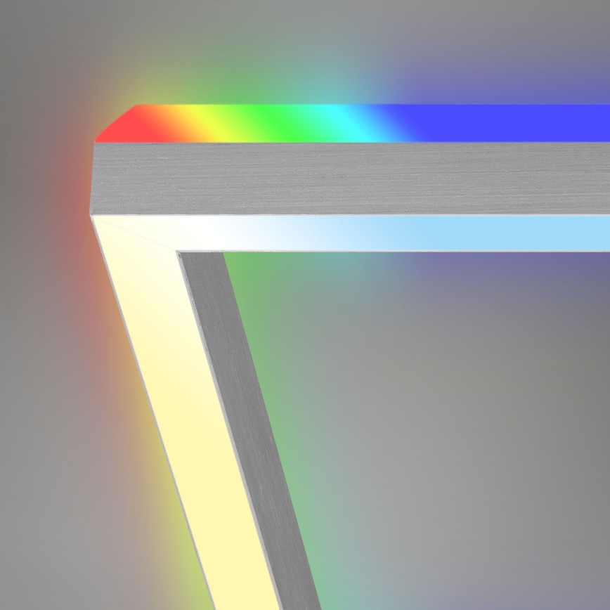 Brilo - Dimmbare LED-RGBW-Aufbauleuchte FRAME 2xLED/17W/230V 2700-6500K + Fernbedienung