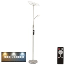 Brilo - Dimmbare LED-Stehlampe LED/29,5W/230V + LED/3,5W 3000-6000K + Fernbedienung