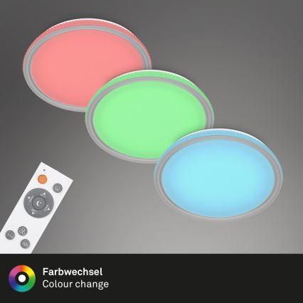 Brilo - LED RGB dimmbare Deckenleuchte LED/40W/230V 3000-6500K + Fernbedienung