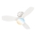 Brilo - Dimmbarer LED-Deckenventilator PAN LED/15W/230V 3000-6500K Weiß + Fernbedienung