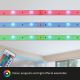 Brilo - Dimmbarer LED-RGBW-Streifen 6,5m LED/18W/230V Wi-Fi Tuya + Fernbedienung