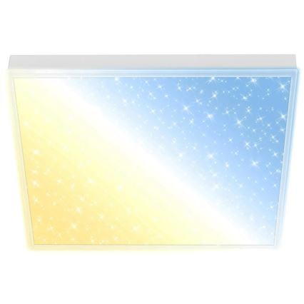 Brilo - dimmbares LED-Aufputzpanel LED/21W/230V 3000-6500K 38x38 cm + Fernbedienung