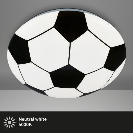 Brilo - LED-Deckenbeleuchtung für Kinder FOTBALL LED/12W/230V