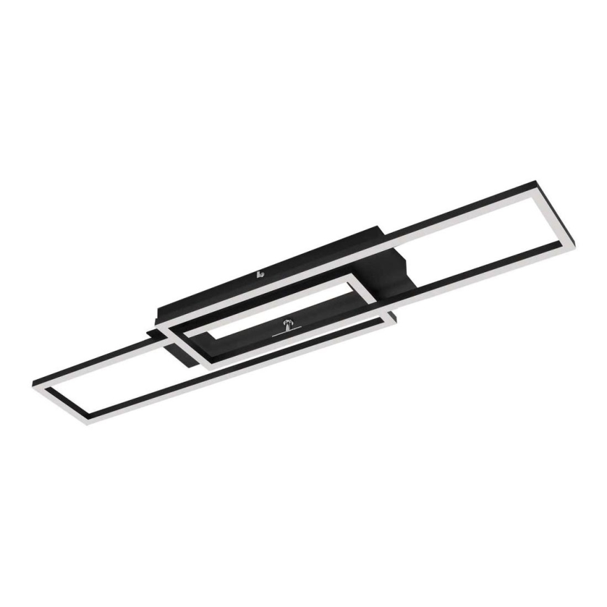 Brilo - LED Deckenleuchte FRAME 2xLED/20W/230V schwarz