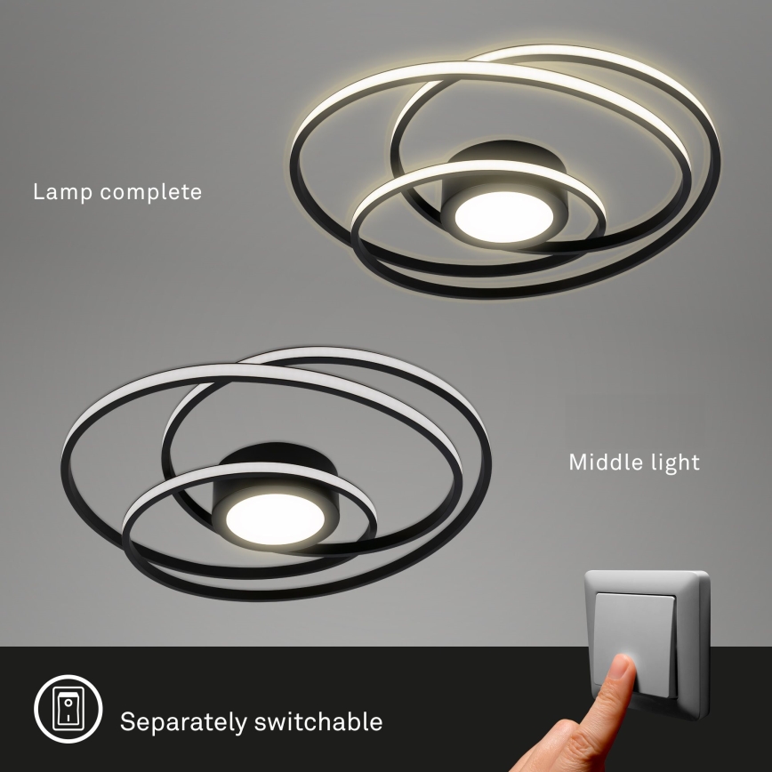 Brilo - LED Deckenleuchte FRAME LED/26W/230V