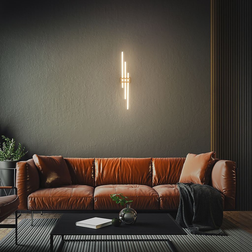 Brilo - LED-Deckenleuchte TINKA LED/21W/230V 3000K schwarz