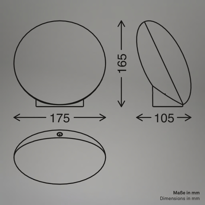Brilo - LED RGBIC dimmbare, wiederaufladbare Schreibtischlampe TARA LED/6W/5V 3000-6500K Wi-Fi Tuya + Fernbedienung