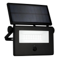 Brilo - LED-Solarreflektor mit Sensor LED/5W/5,5V IP54 1200 mAh