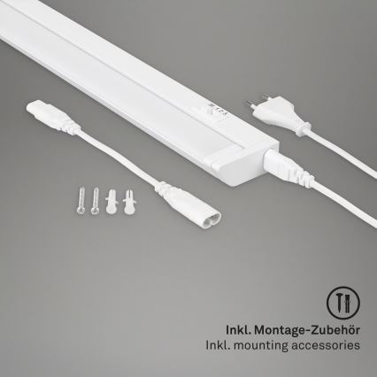 Brilo - LED Unterbauleuchte LED/6W/230V 2700/4000/6500K 54,5 cm weiß