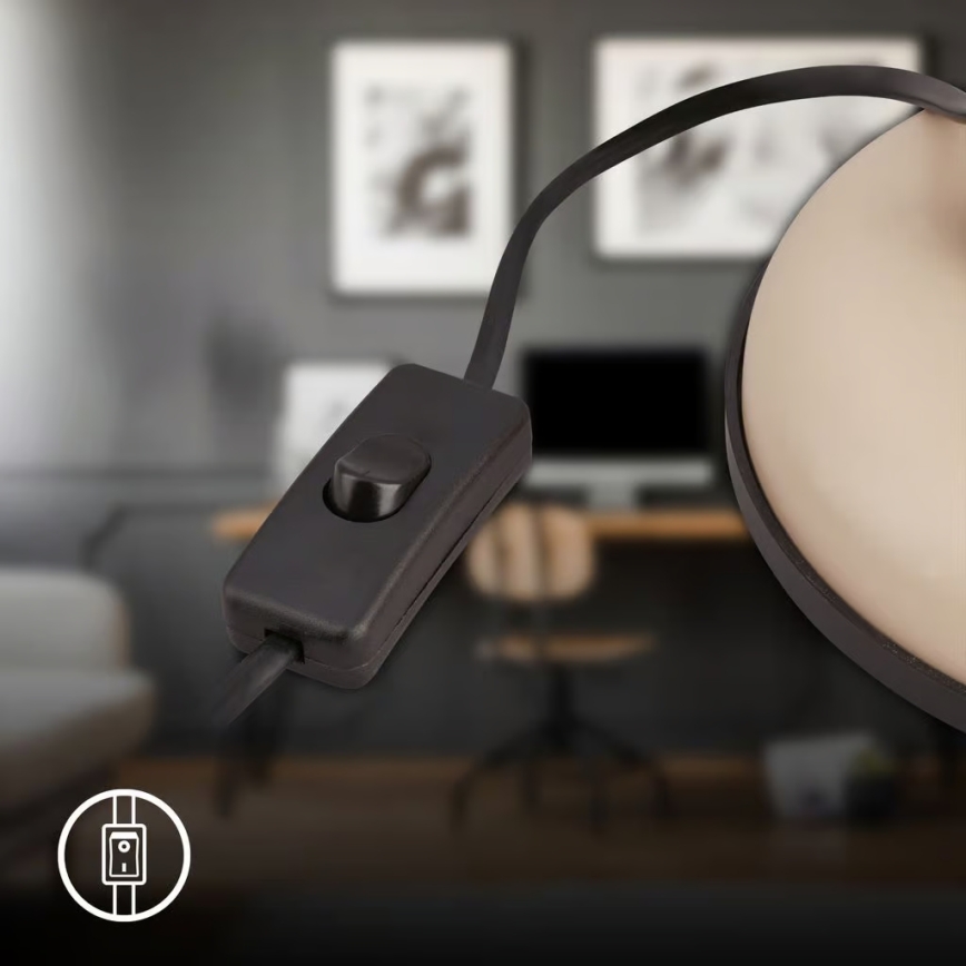 Brilo - Tischlampe PIXA 1xE14/25W/230V beige