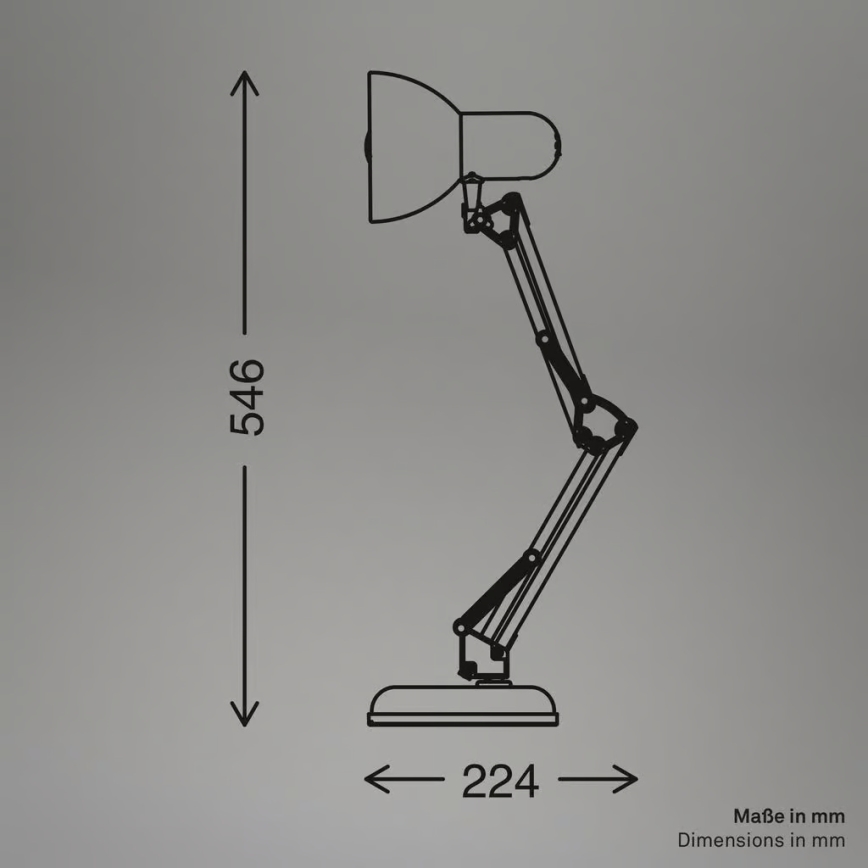 Brilo - Tischlampe PIXA 1xE14/25W/230V beige