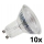 Briloner 0548-003 - SET 10x LED-Leuchtmittel GU10/3,5W/230V 3000K