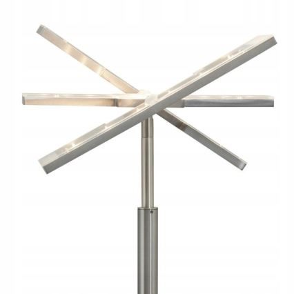 Briloner 1328-022 - dimmbare LED-Stehleuchte LED/21W/230V + LED/3,5W mattchrom