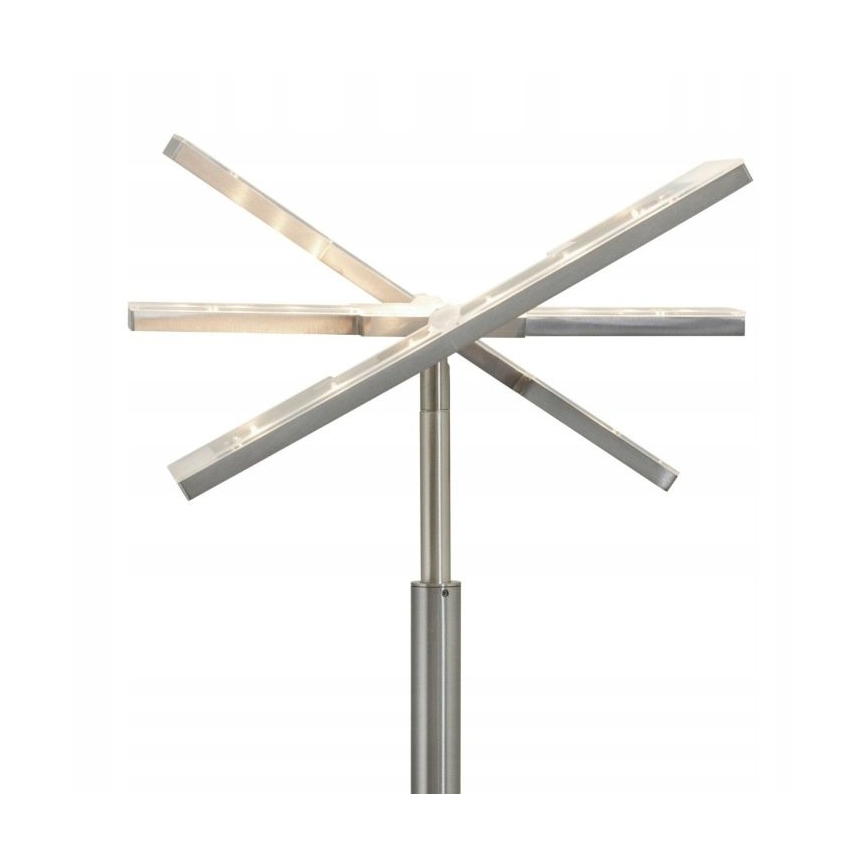 Briloner 1328-022 - dimmbare LED-Stehleuchte LED/21W/230V + LED/3,5W mattchrom