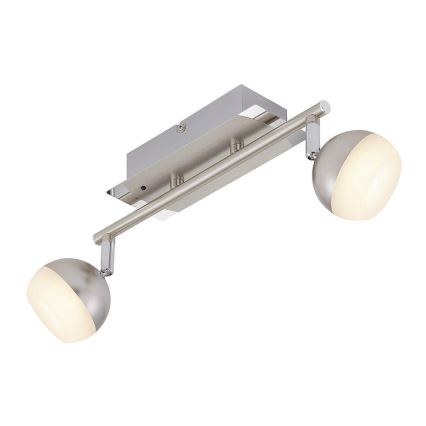 Briloner 2040-022 - LED RGB dimmbare Einbauleuchte 2xLED/3,3W/230V + Fernbedienung