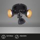 Briloner 2049-035R - Spotlight SOFT 3xE14/40W/230V schwarz