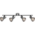 Briloner 2049-044 - Strahler RETRO 4xE14/40W/230V grau